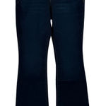 Crown & Ivy  Jeans SZ 4 Jaden Wash High Rise Flare Gold Hem Denim NWT Cotton Photo 0