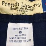 French Laundry NWT  Navy Blue denim jeans size 10 / 30 inches Photo 5
