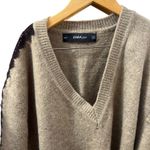 ZARA knit Sweater with Contrasting Lace Photo 3