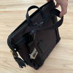 NWT Isle Locada Leather Backpack / Purse / Bag. Dark green Photo 4