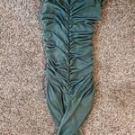 Green Shimmer Mini Dress Photo 1