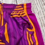 Nike Dri-Fit Purple and Orange Printed Tempo Shorts. Size Small. EUC. Photo 2