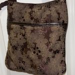 CREATIVE MEMORIES BRAND… BROWN FLORAL QUILTED BAG ADJUSTABLE STRAP
ZIP POCKETS Photo 4