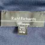 R & M Richards Navy 2-piece Dress Lace Jacket 18W Photo 9