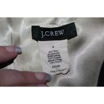 J.Crew Women Schoolboy Jacket 17072 Navy Blue Gold Wool Blazer Suit Coat Size 6 Photo 2