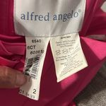 Alfred Angelo  Pink and Orange strapless gown, size 2 C30 Photo 7