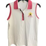 Fairway & Greene women's M sleeveless collard golf shirt Carambola golf club White Size M Photo 0