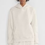 Aritzia Cream Hoodie Size L Photo 0