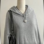 Bows! Adorable NWTs hoodie ! Medium ! HUG YOUR HOMIE Gray Photo 6