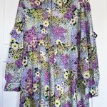 ASOS Design smock floral jumpsuit in bright spring & summer colors sz 4 NWOT Photo 3