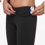 Lululemon  Women's Size 2 Wunder Under High Rise Leggings Solid Black Full Length Photo 11