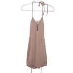 Urban Outfitters Y2k  Angel Biba Pink Corset Sexy Lace Up Mini Dress Small Size 6 Photo 2