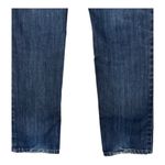 Edwin Jeans Women 29 Blue Medium Wash Distressed Japanese Denim Straight Leg 402 Photo 4