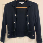 Ming Wang Black Acrylic Medium Cardigan/Blazer. 2631 Photo 0