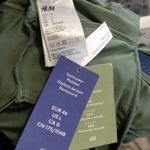 H&M NEW  Green Ruffled One-Piece Swimsuit Photo 3