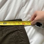 Talbots  Womens Size 6 Pants Modern Fit Zip Pockets Dark Green Zip Leg Photo 1