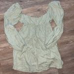 Princess Polly Olivia, Sage Green Baby Doll Dress Photo 3