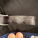 Sam Edelman Triangle Sports Bra Navy & White Floral Print Photo 4