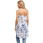 Free People Mirage Floral Printed Babydoll Minidress - White Multi - XS Photo 6