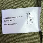 Cider NEW Women's Green Textured Long Sleeve Collar Button Down Shirt Top Sz 2XL Photo 3