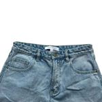 Urban Revivo Light Blue Denim Raw Hem Distressed Cotton High Waist Sz 6 # 1799 Photo 5