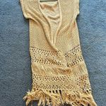 Sanctuary  boho open knit vest l large acrylic hippie so cute Photo 0