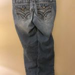 Ymi  Juniors Women’s Y2K Embellished pocket bootcut light wash jeans Photo 2