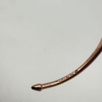 Stella & Dot Pave Inset Rose Gold Cuff Dainty Minimalist understated Elegant Photo 5