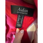 Aidan Mattox Jumpsuit Women 8 Geranium Halter V Neck With Skirt NWT Party Pink Photo 8