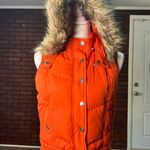 Hollister Vintage Co Puffer Vest With Faux Fur Hood Photo 1