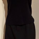 Liz Claiborne Black & Cream Top & Jacket Set Sz M. Pull Over Jacket Front Zip. Photo 1