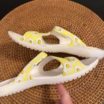 Crocs Yellow Daisy Slide Sandals Photo 5