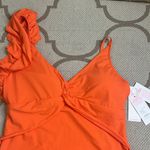 Lilly Pulitzer  Olivann One-Piece Orange Swimsuit, size 16 Photo 4