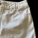 Hollister Gorgeous white a line denim skirt, button front, five pockets, excellent condition, size 26 Measurements: Waist: side to side 14 inches Length: waistband to bottom 13 inches Photo 3