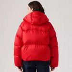 Levi's Levi’s Western Shortie Puffer Coat – Red – Size S – NWT  Lightweight & Warm Photo 1