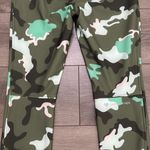 Obermeyer Jinks ITB Softshell Underboot Green Camo Ski Snow Pants Size 8 Photo 6