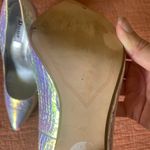Dune London Iridescent Burst Snakeskin Stiletto Heels Photo 11
