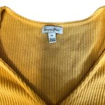 Love, Fire Yellow Bell Sleeve Crop Top Photo 3