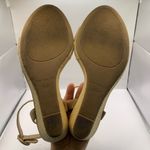 Ann Taylor  Biege wedge heel sandal size 8.5M open toe Photo 4