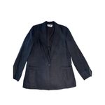 Vintage forecaster of Boston Black Blazer Size 9/10 Single Button Texture M Size M Photo 1