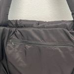 Wilo The Label | Black Puffer Scrunch Top Tote w/ Crossbody Photo 8