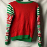 No Boundaries  WO JR SIZE 7/9  CHRISTMAS SWEATER TOO CUTE TO BE NAUGHTY Photo 7