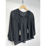 Collective Concepts  Women’s‎ Bohemian Blouse Size XS in Black Photo 1