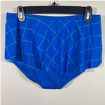 Spanx Sara Blakely Electric Blue Geo Shaping Swim Bottom High Waist Size 12 NWT Photo 3