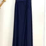 La Femme 27872 Short Sleeve Twist Knot Gown Photo 2