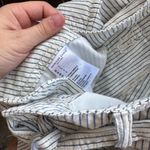 American Eagle  Outfitters High Waist Striped Shorts - White and Black Photo 2