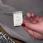 Gray cheetah print jacket Size L Photo 3