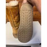 Kookaburra Tall Leather Suede Boot Sz 9 Tan Photo 3