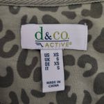 D&Co Active Green Leopard Print Lounge Set Size XS XXS Green Matching Set Photo 7