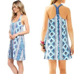 Lilly Pulitzer  Lydia Dress Bay Blue Fine Line Dress Small Photo 2